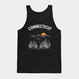 Vintage Retro Connecticut State Tank Top